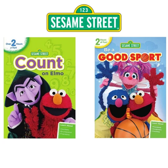 Sesame Street | Media | Nip 2 Sesame Street Dvd Bundle